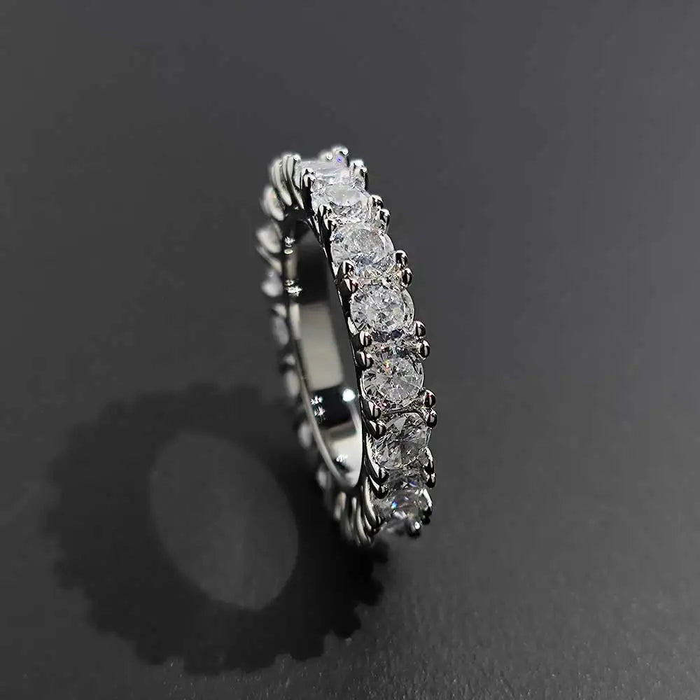 FrostKingz Rose Gold Eternity Band