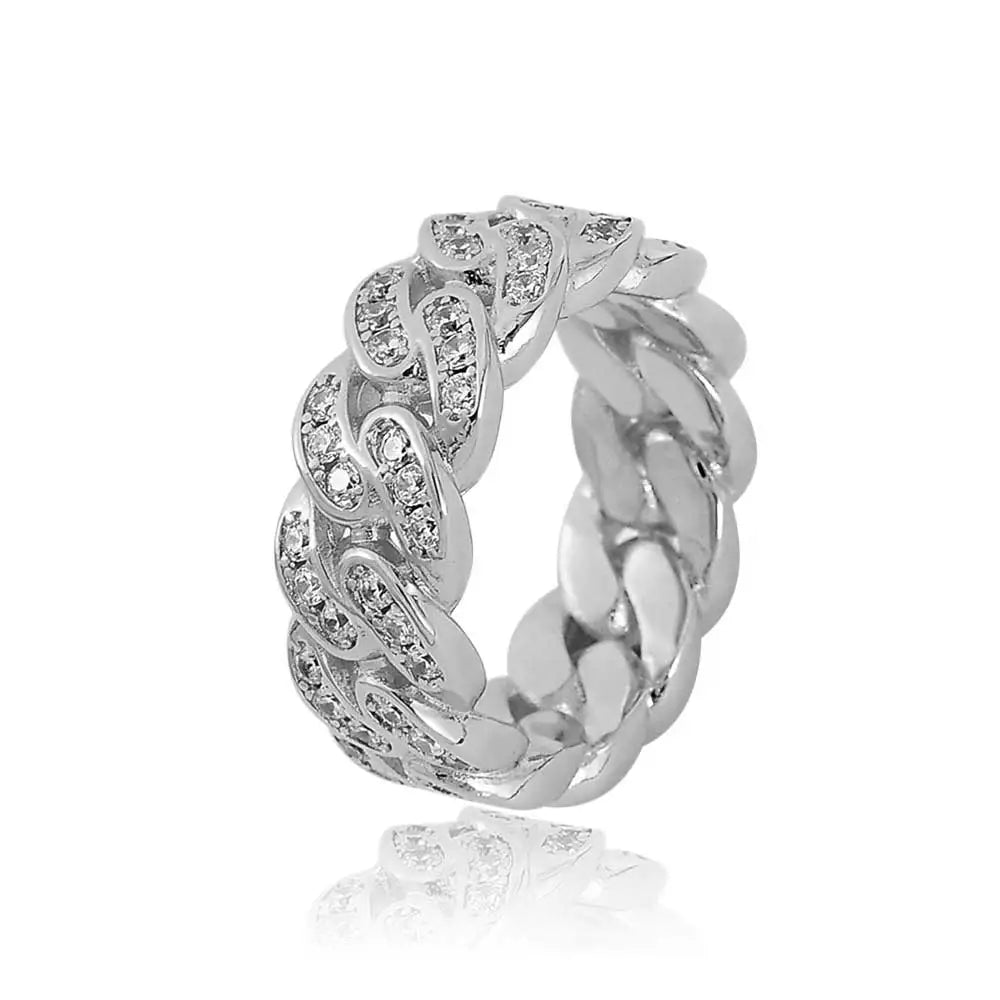 FrostKingz Iced Cuban Link Ring