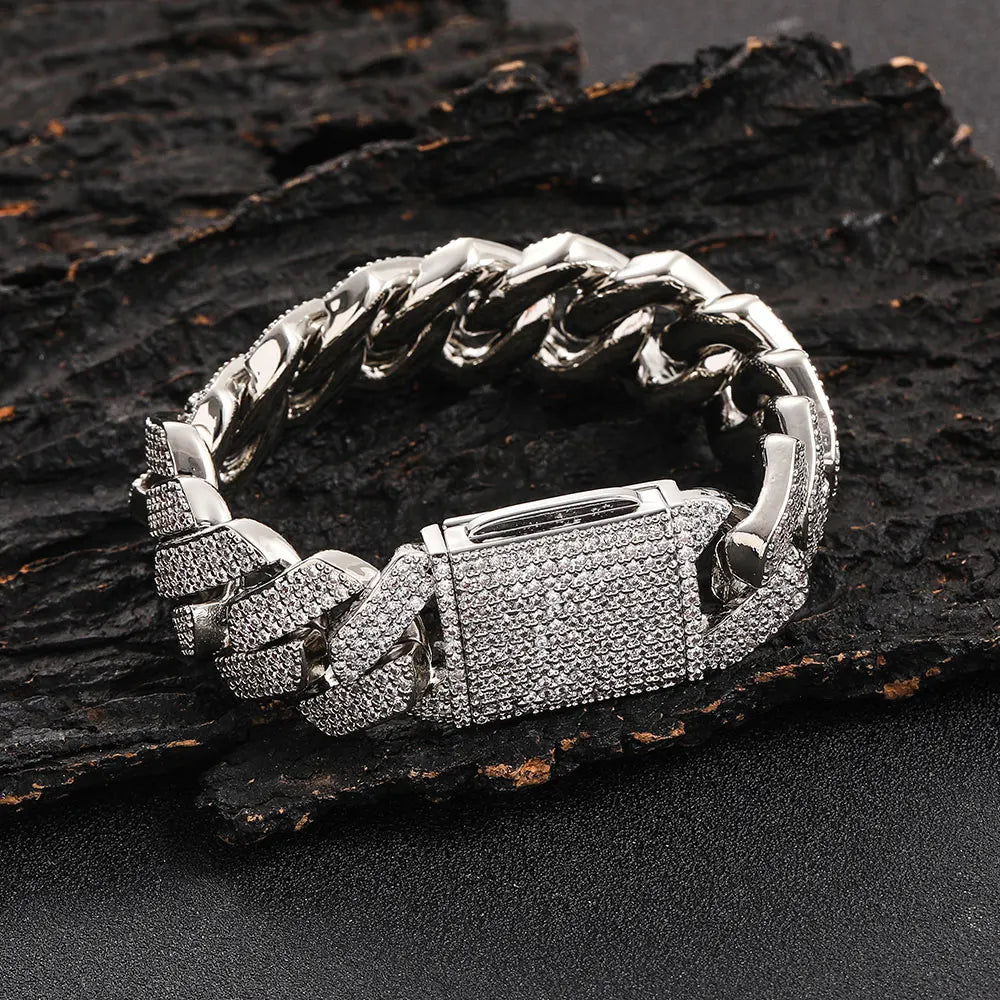 FrostKingz Iced Out Cuban Link Bracelet