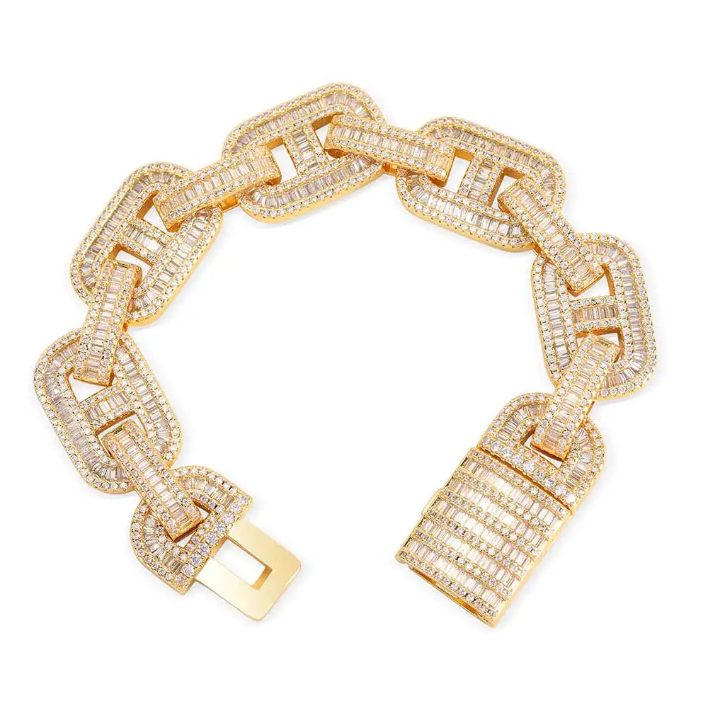 FrostKingz – Iced Out Link Chain Bracelet