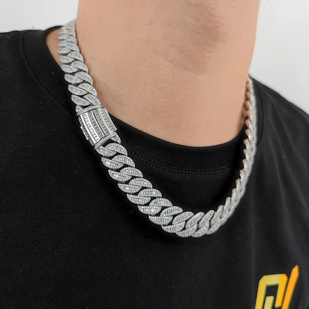 FrostKingz Baguette Cuban Link Chain