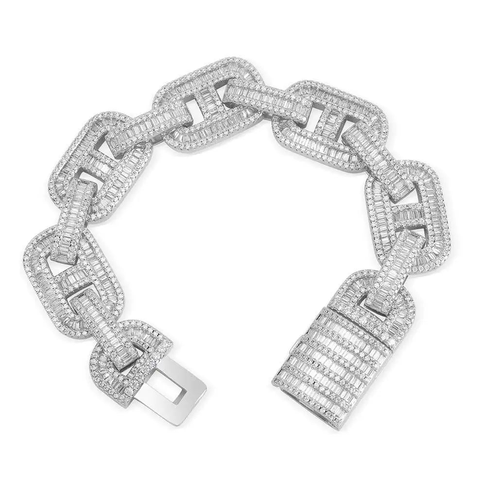 FrostKingz – Iced Out Link Chain Bracelet