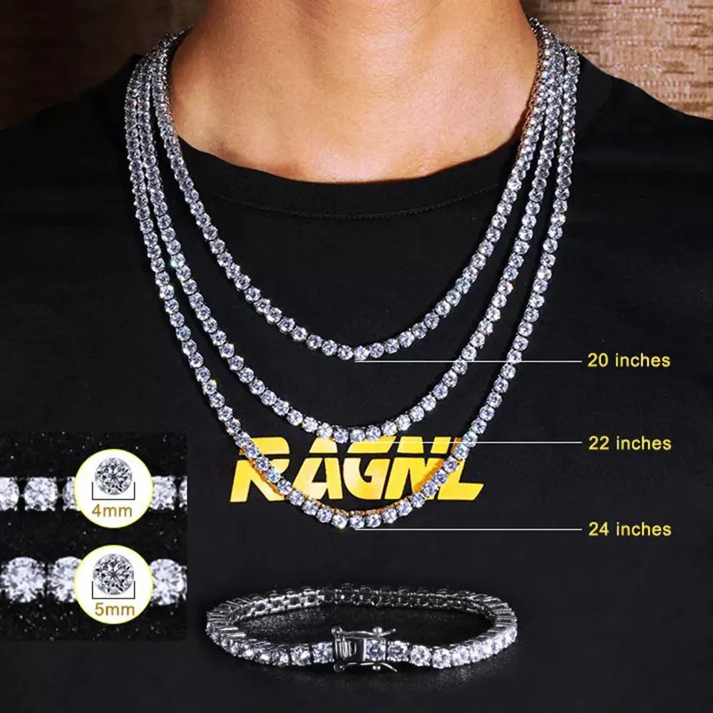 FrostKingz Gold Tennis Chain