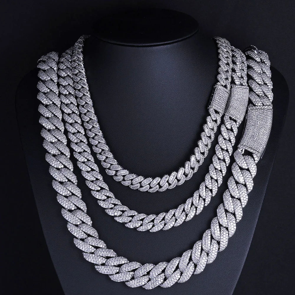 FrostKingz Iced Cuban Link Chain & Bracelet Set