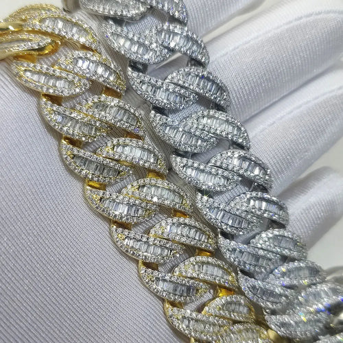 FrostKingz Baguette Cuban Link Chain