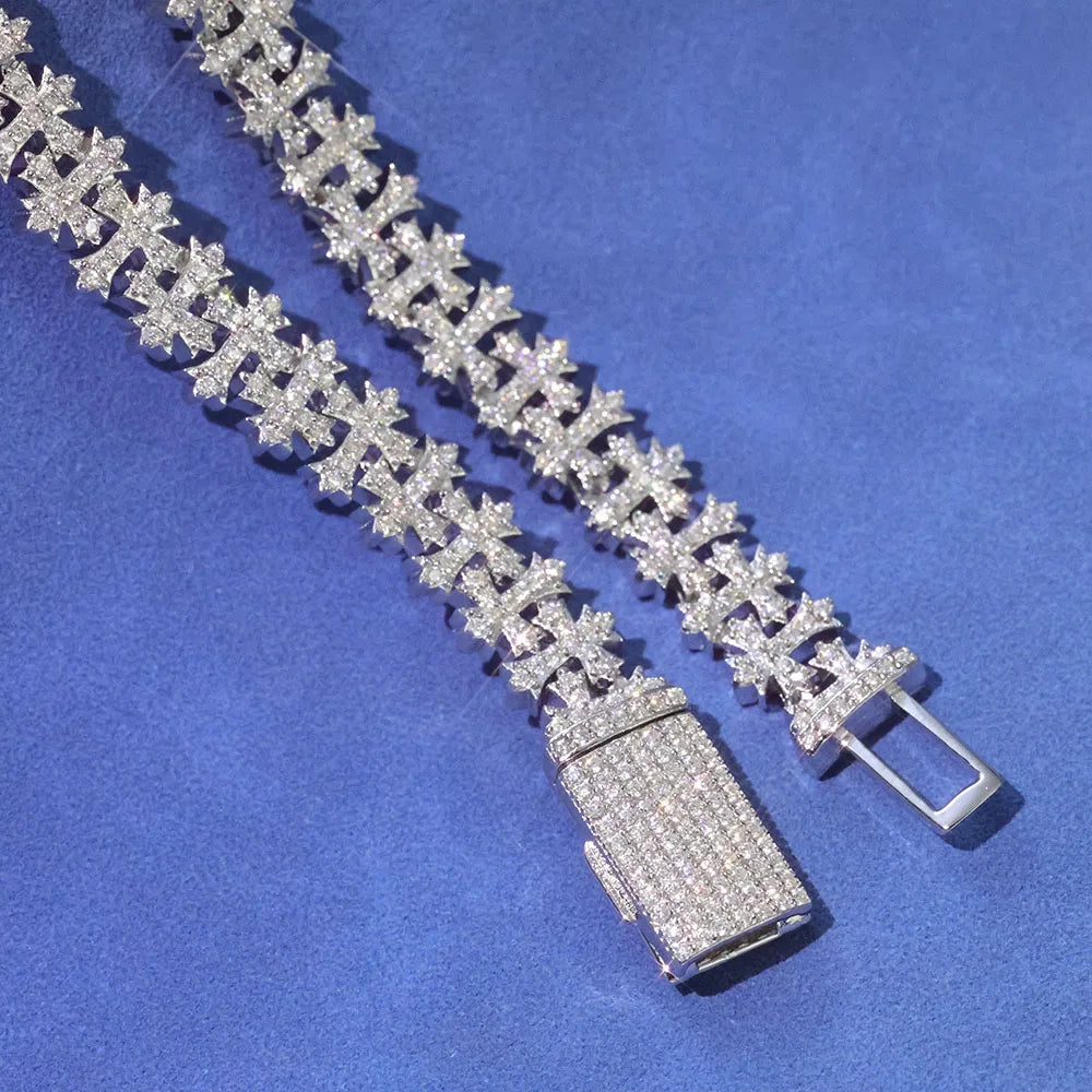 FrostKingz Cross Link Tennis Chain