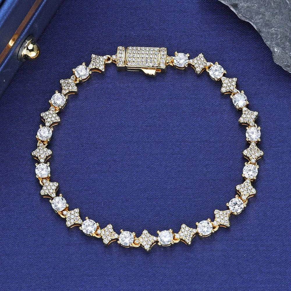 FrostKingz Star Tennis Bracelet