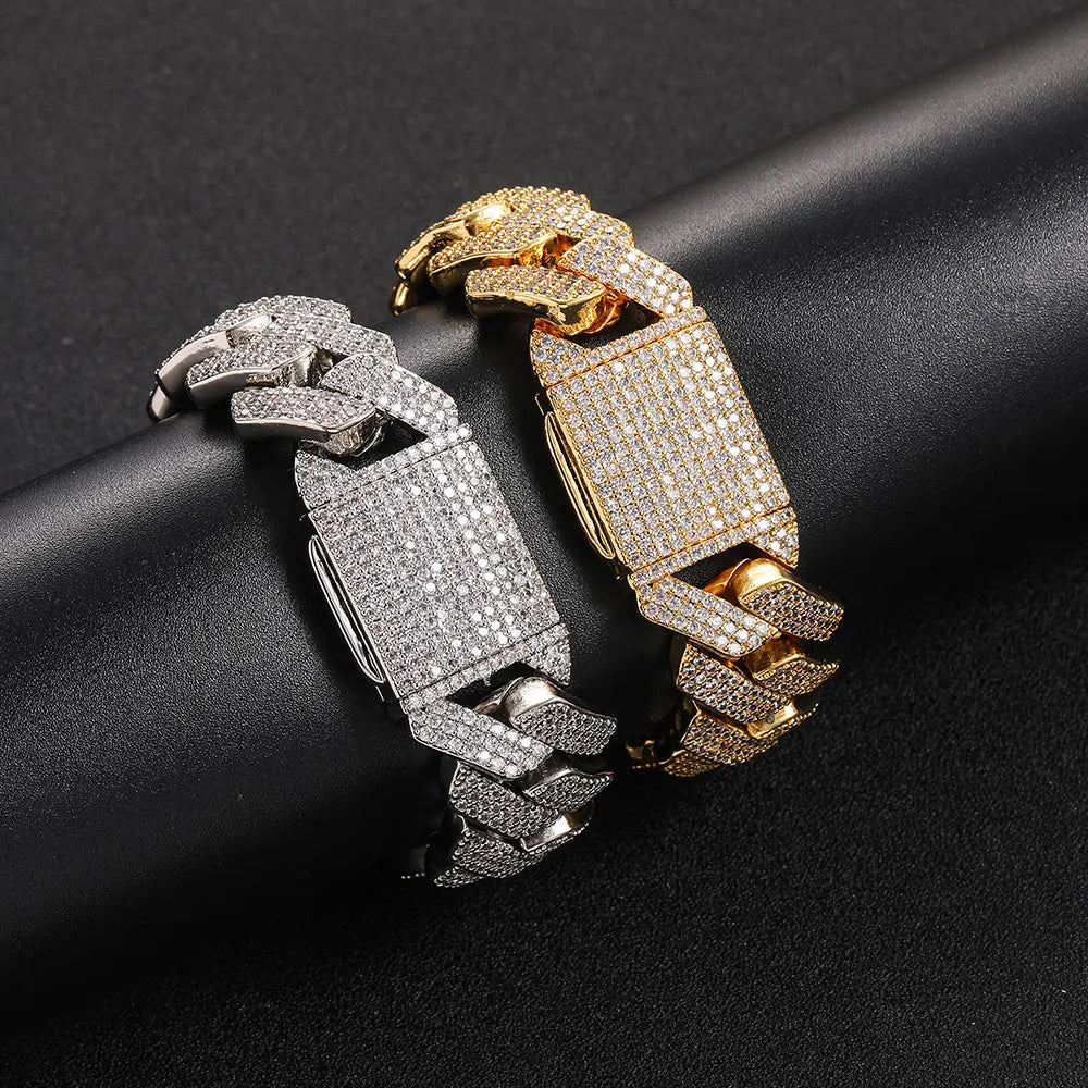 FrostKingz Iced Out Cuban Link Bracelet