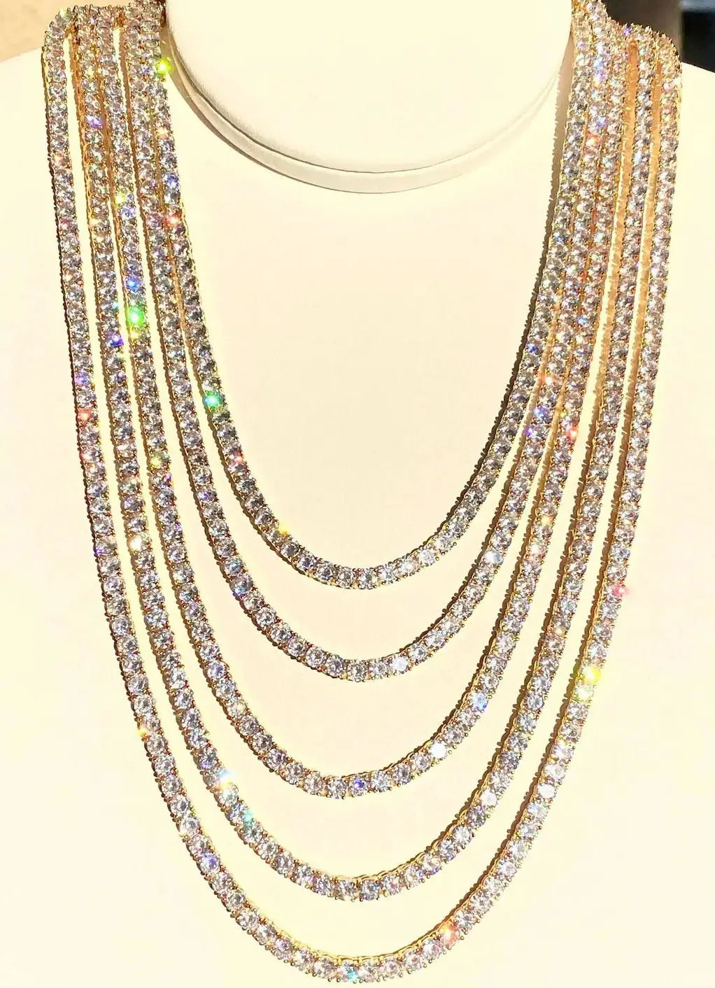 FrostKingz Gold Tennis Chain